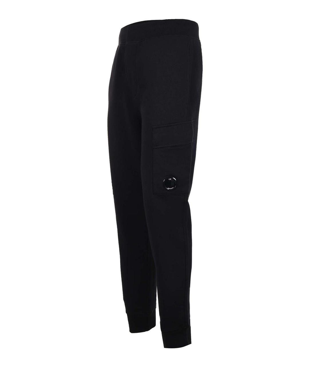 CP COMPANY Черный хлопковый спортивный костюм, фото 2