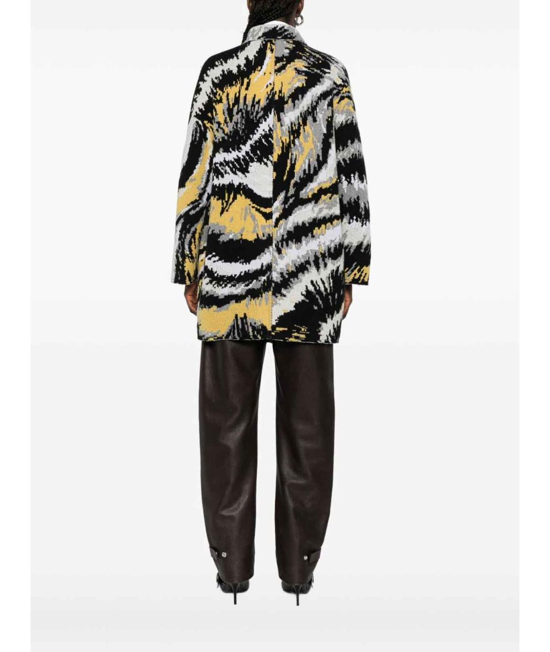 MISSONI Черное шерстяное пальто, фото 4