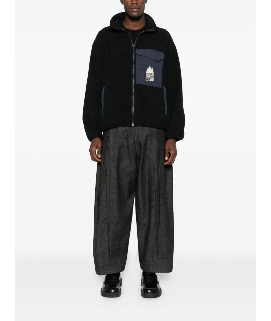 MAISON KITSUNE Черная куртка, фото 2