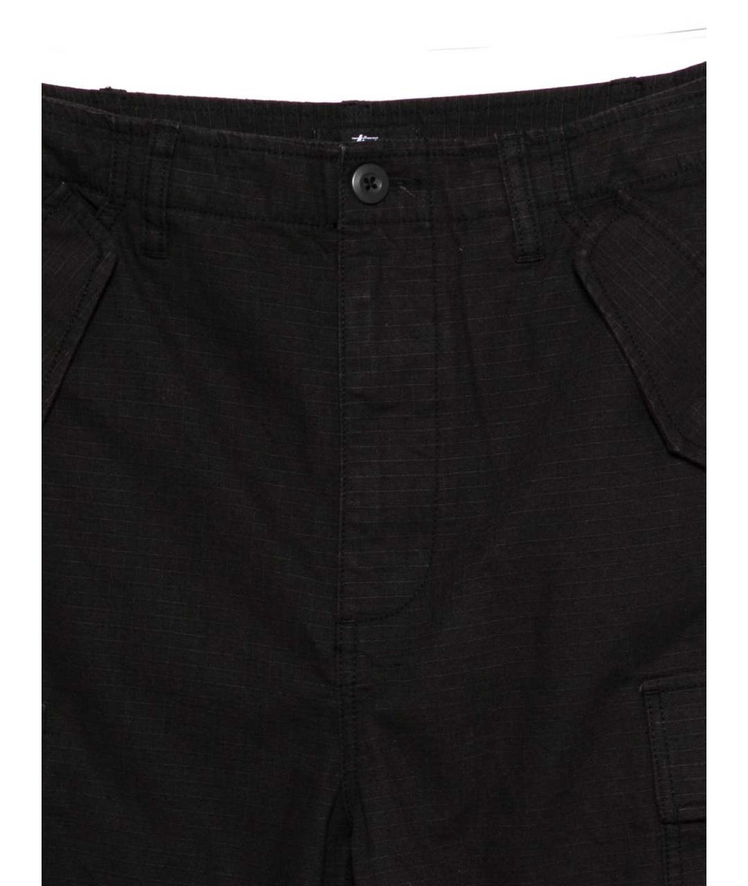 STUSSY Черные хлопковые повседневные брюки, фото 3