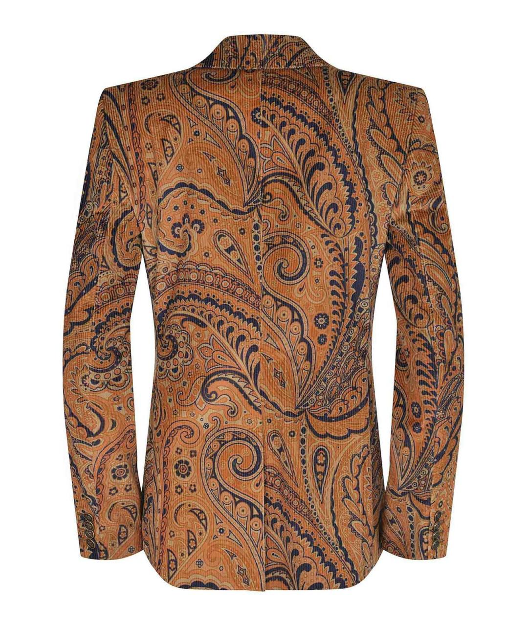 ETRO Бежевая хлопковая куртка, фото 3