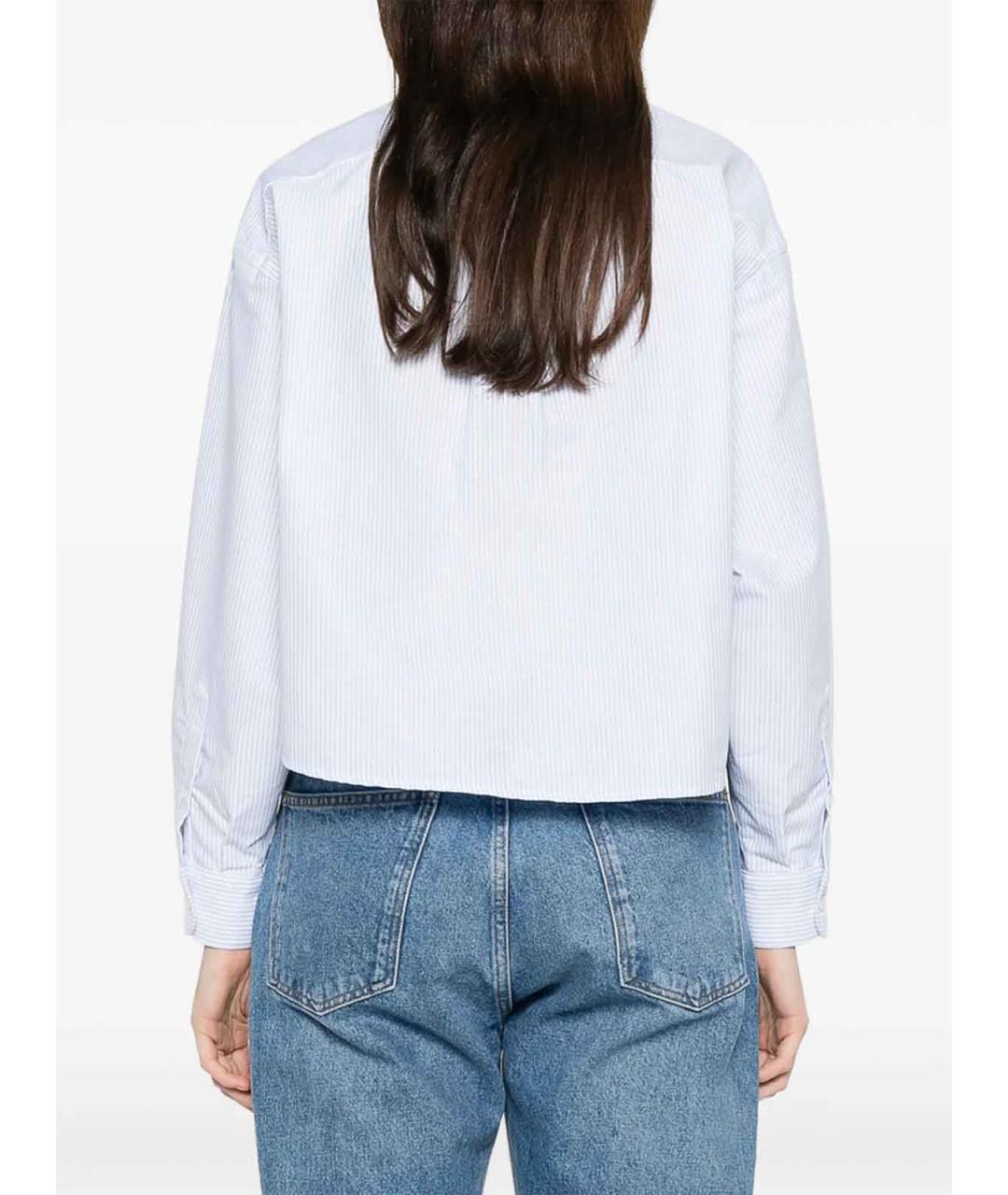 A.P.C. Голубая хлопковая рубашка, фото 3