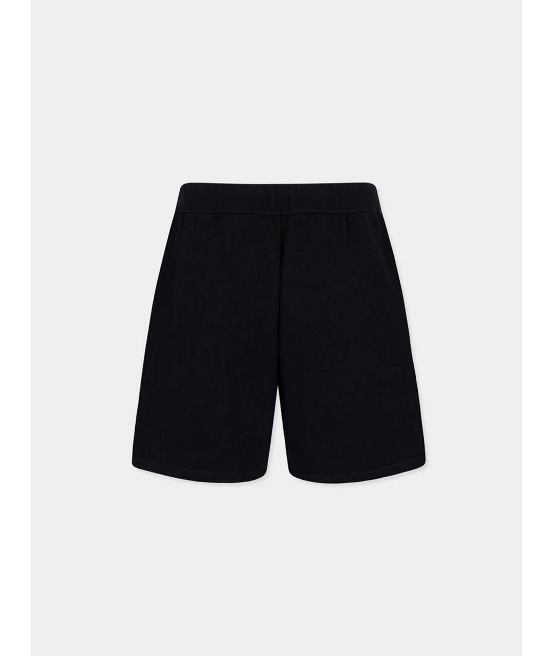 DSQUARED2 Черные хлопковые шорты, фото 2
