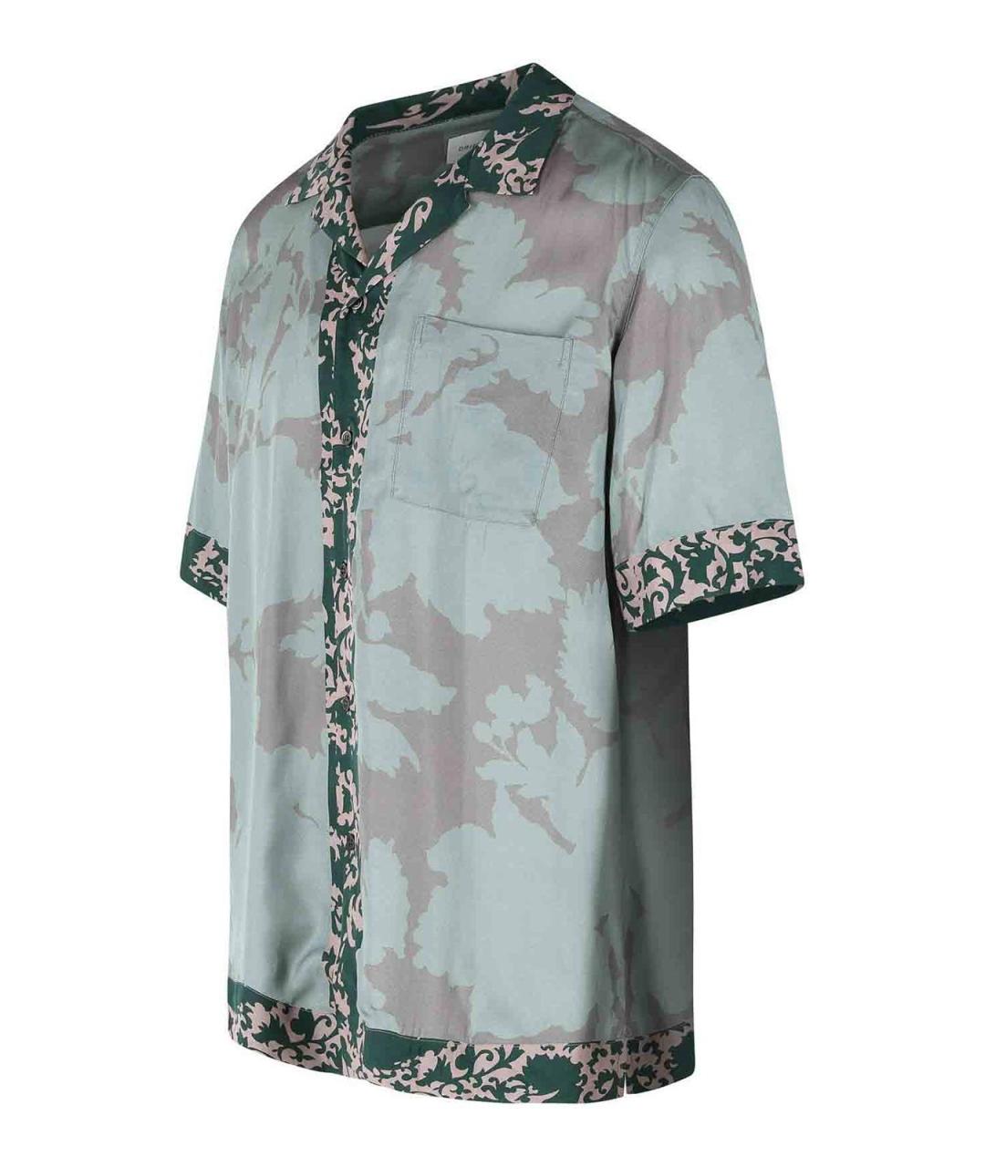 DRIES VAN NOTEN Зеленая кэжуал рубашка, фото 3