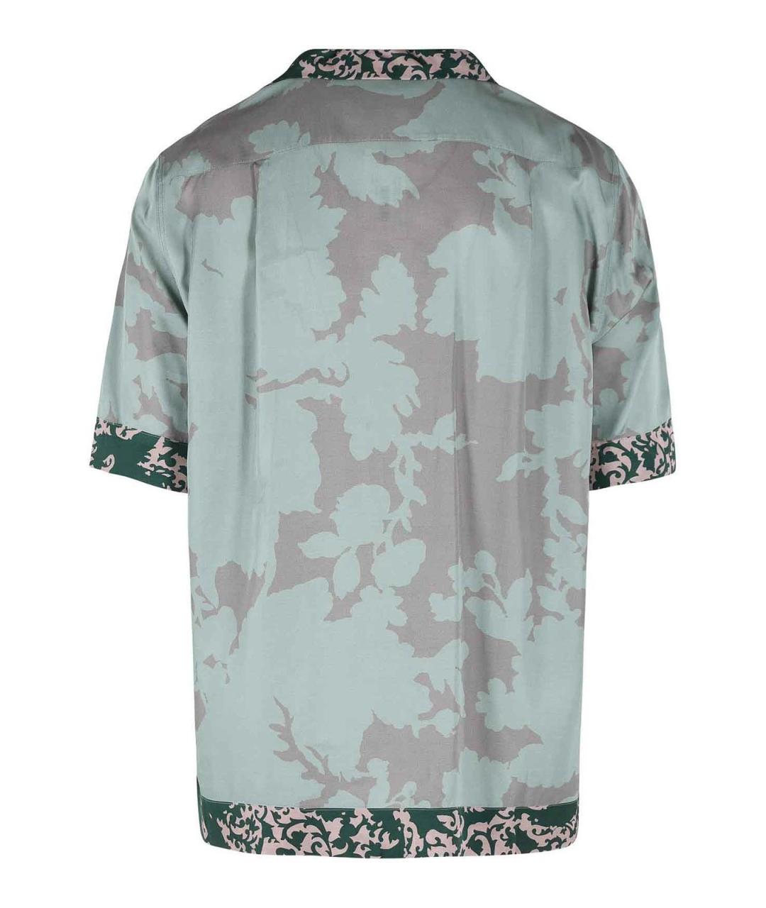 DRIES VAN NOTEN Зеленая кэжуал рубашка, фото 2