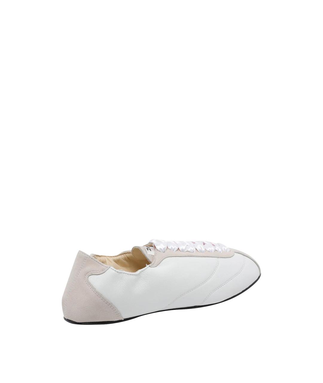 REPETTO Белые текстильные кроссовки, фото 3
