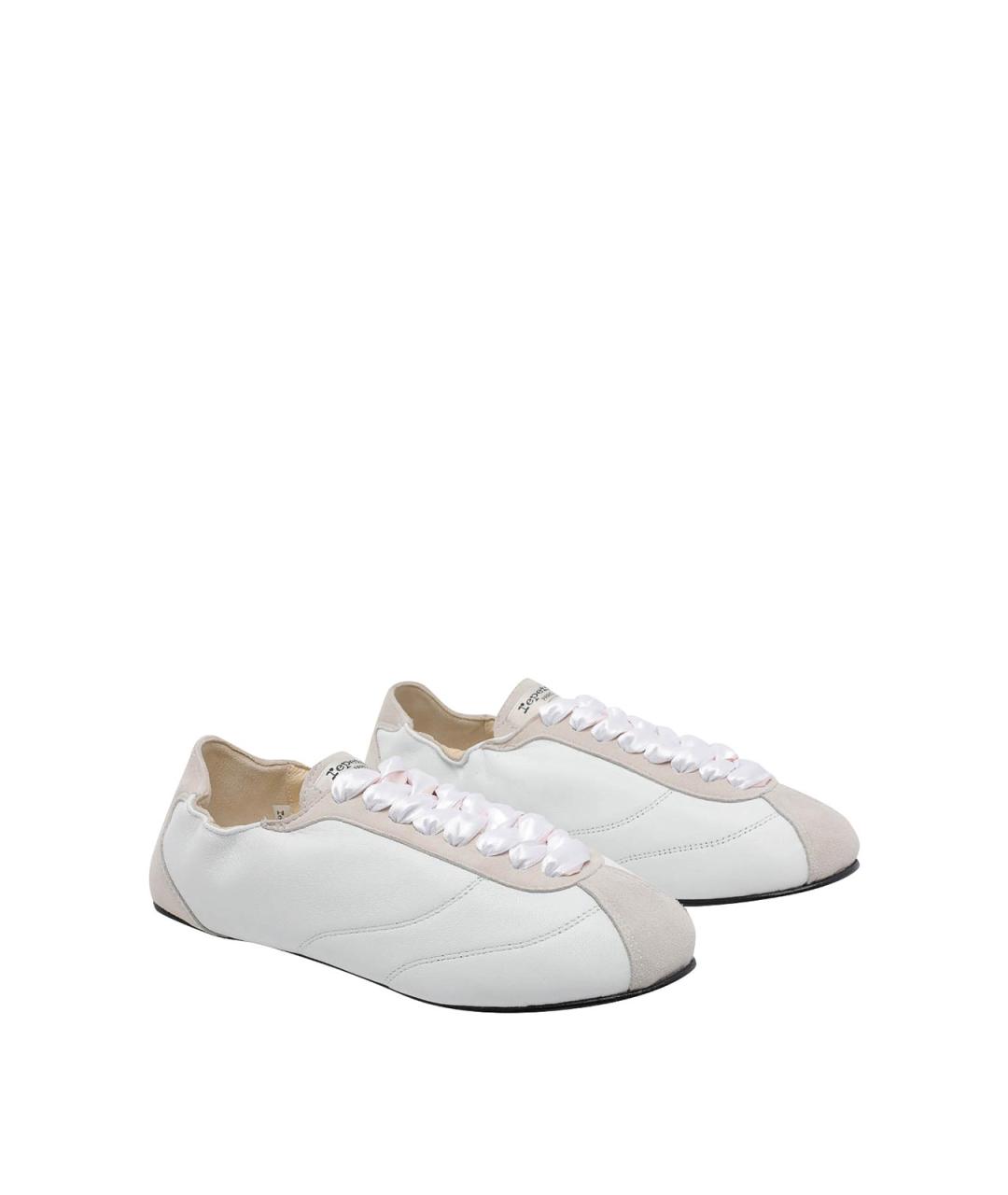 REPETTO Белые текстильные кроссовки, фото 2
