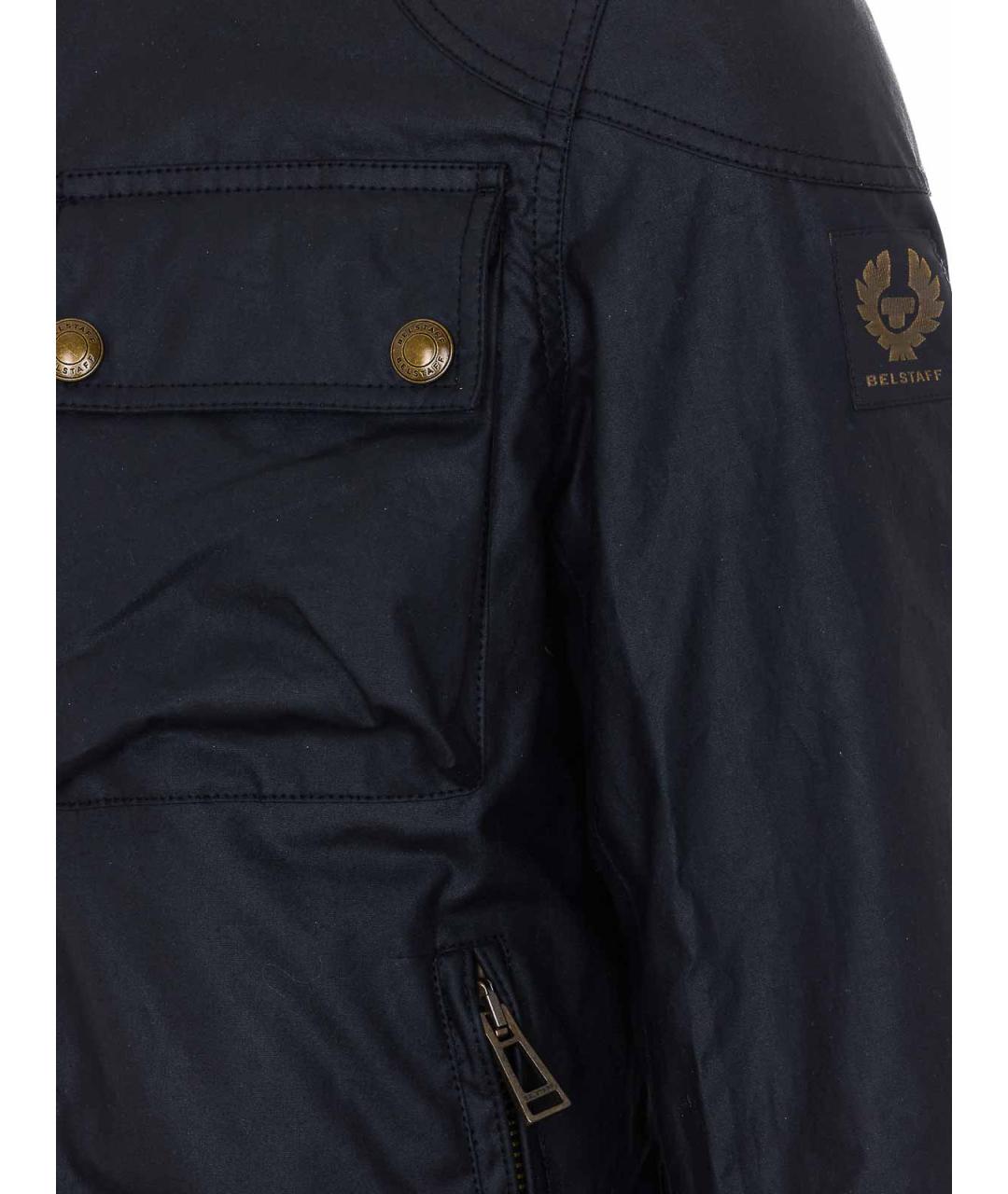 BELSTAFF Черная полиэстеровая куртка, фото 3