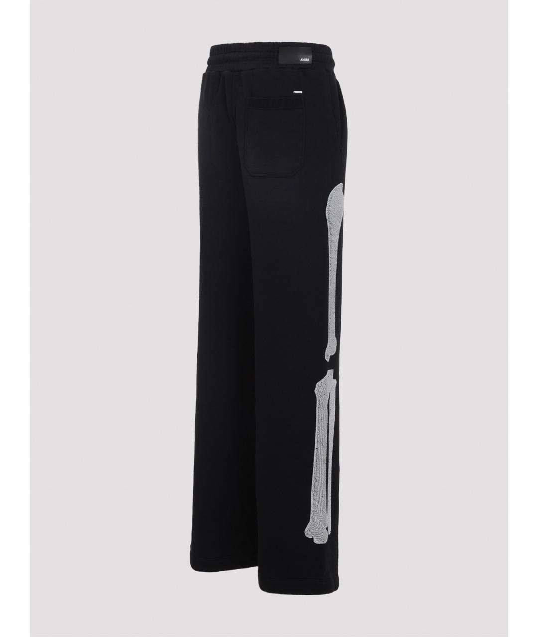 AMIRI Черные хлопковые повседневные брюки, фото 3