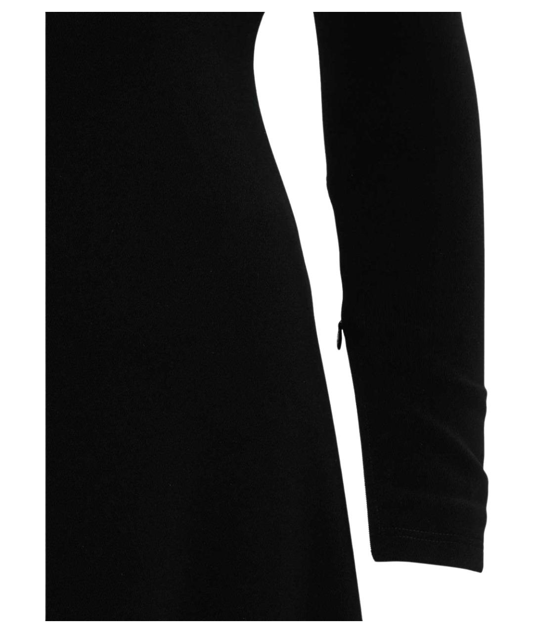 BALENCIAGA Черное полиэстеровое вечернее платье, фото 3