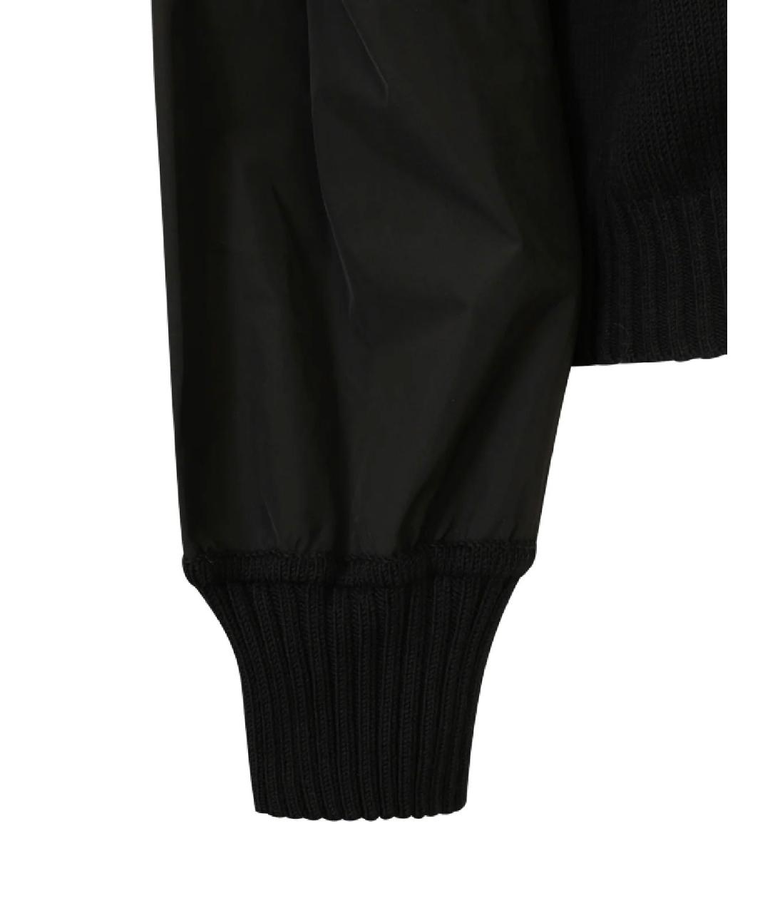 MAX MARA Черный полиэстеровый джемпер / свитер, фото 4