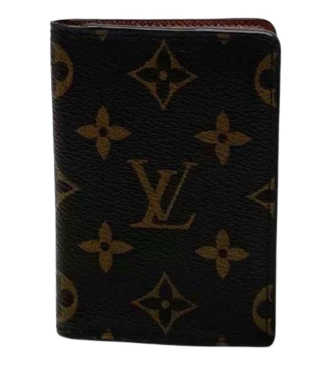 LOUIS VUITTON Коричневый кошелек, фото 1