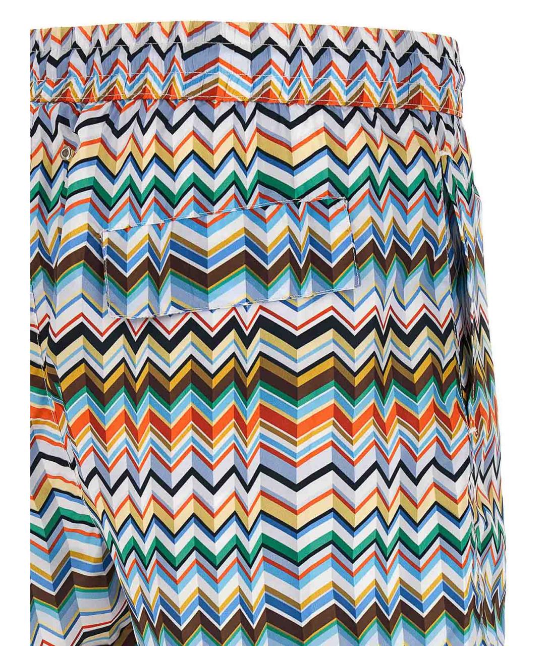 MISSONI Мульти полиэстеровые шорты, фото 4