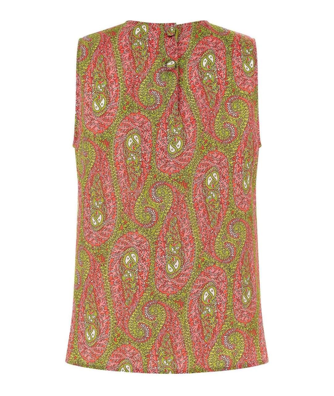 ETRO Мульти полиэстеровая майка, фото 2