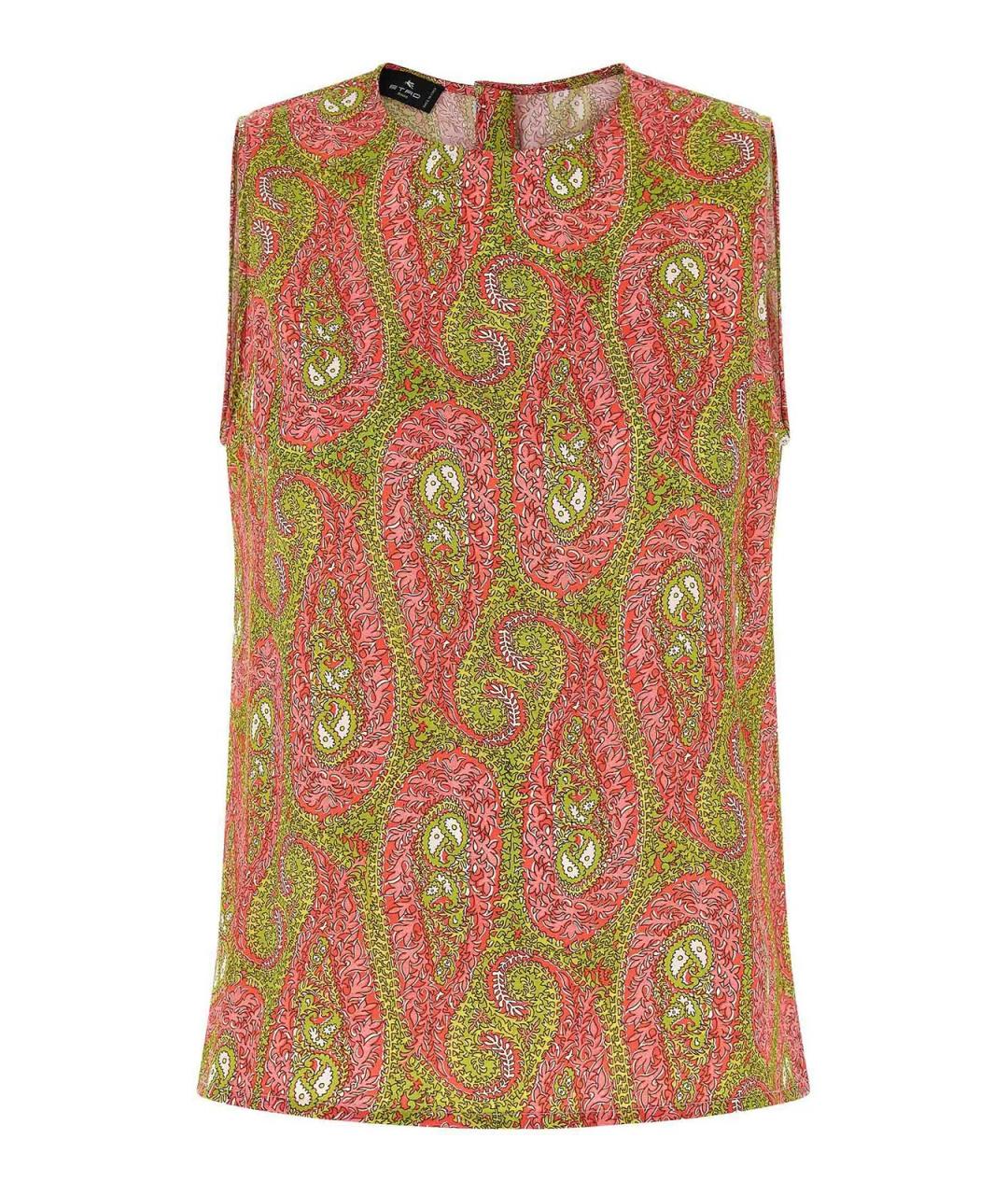 ETRO Мульти полиэстеровая майка, фото 1