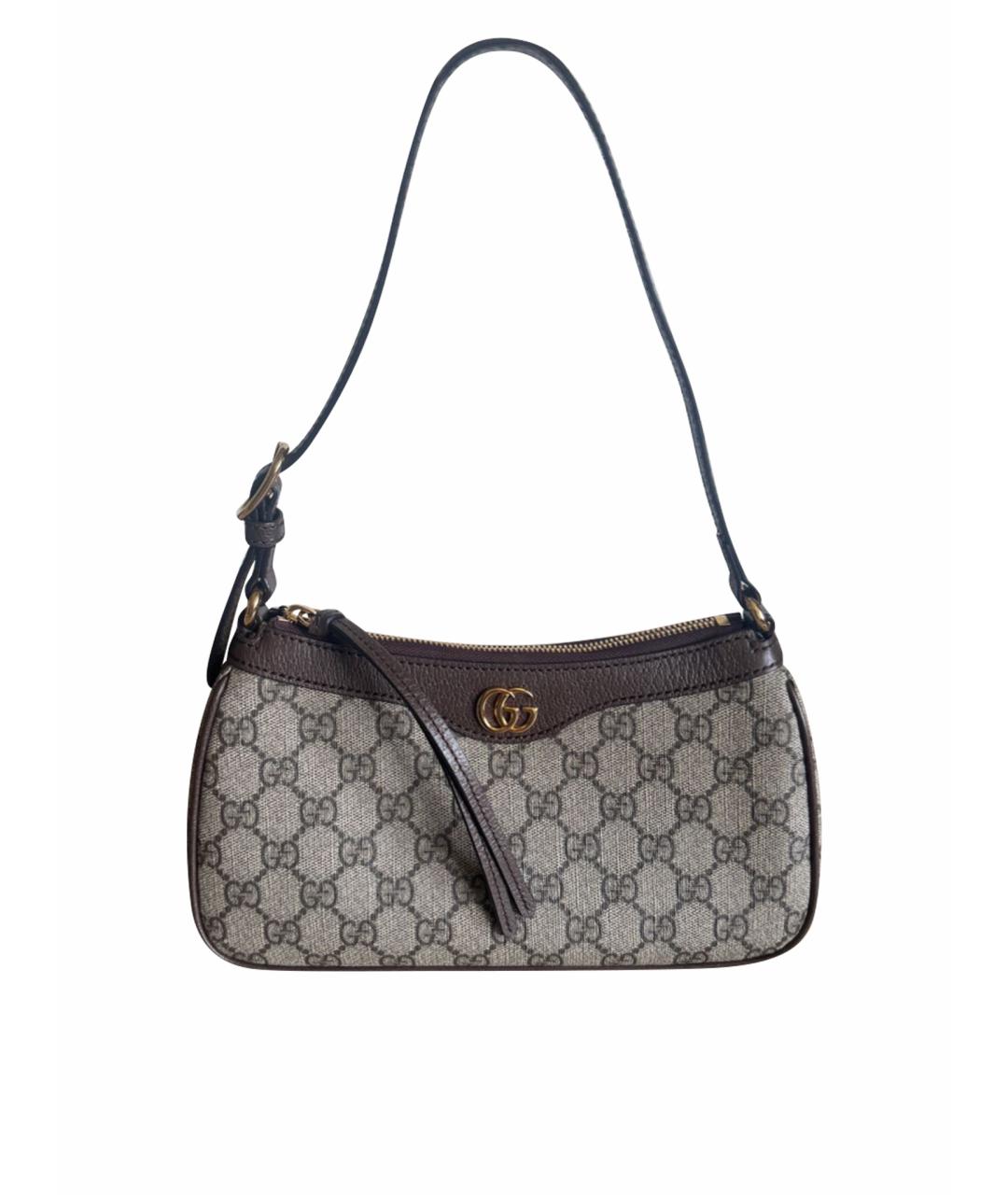 GUCCI Бежевая сумка через плечо, фото 1