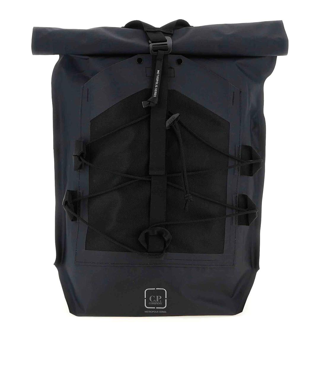 CP COMPANY Черный синтетический рюкзак, фото 1