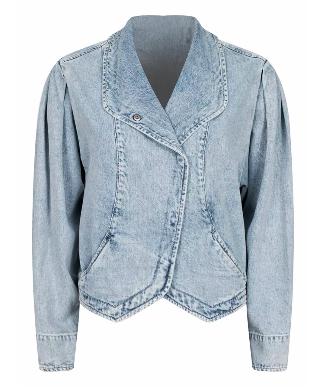 ISABEL MARANT ETOILE Голубая деним куртка, фото 1