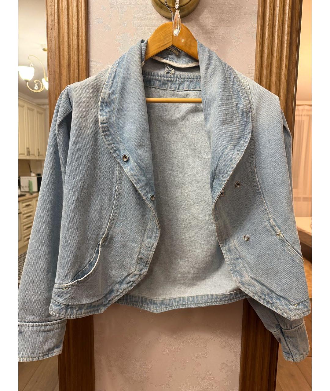 ISABEL MARANT ETOILE Голубая деним куртка, фото 2