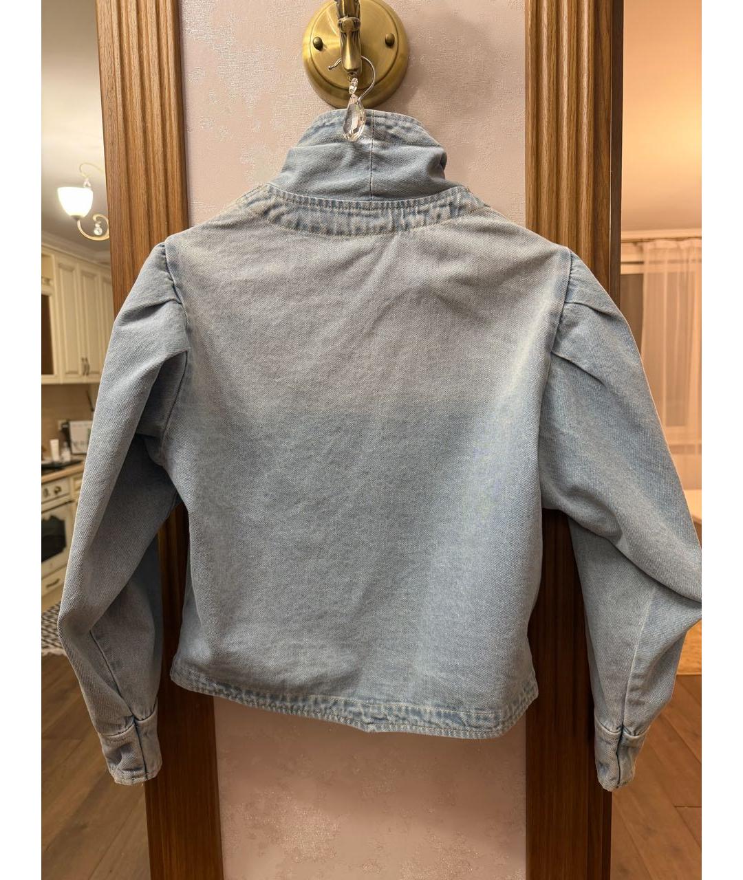 ISABEL MARANT ETOILE Голубая деним куртка, фото 5
