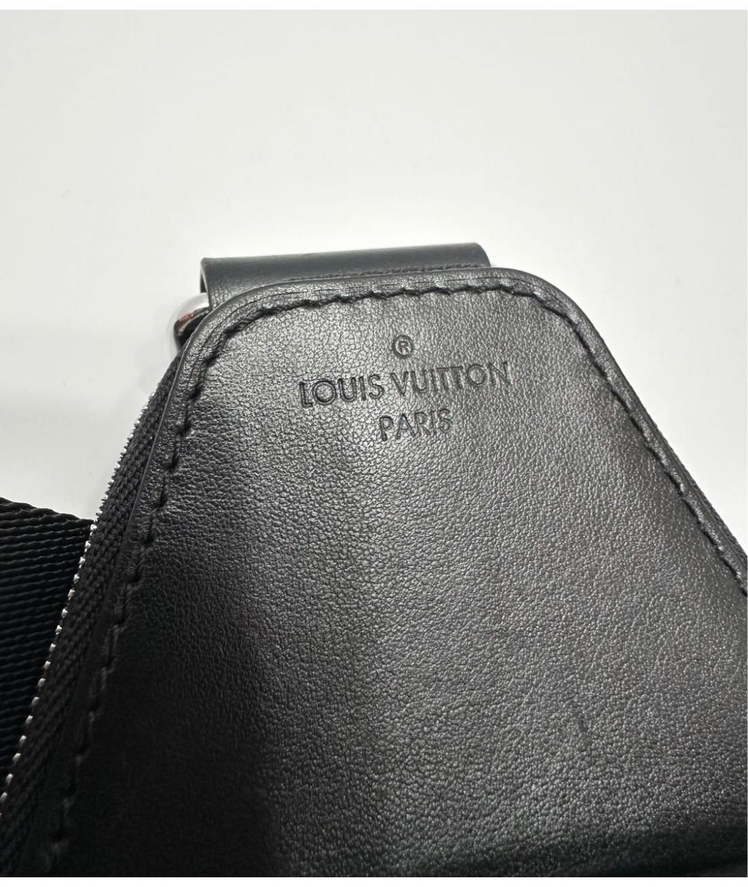 LOUIS VUITTON Черная сумка на плечо, фото 7
