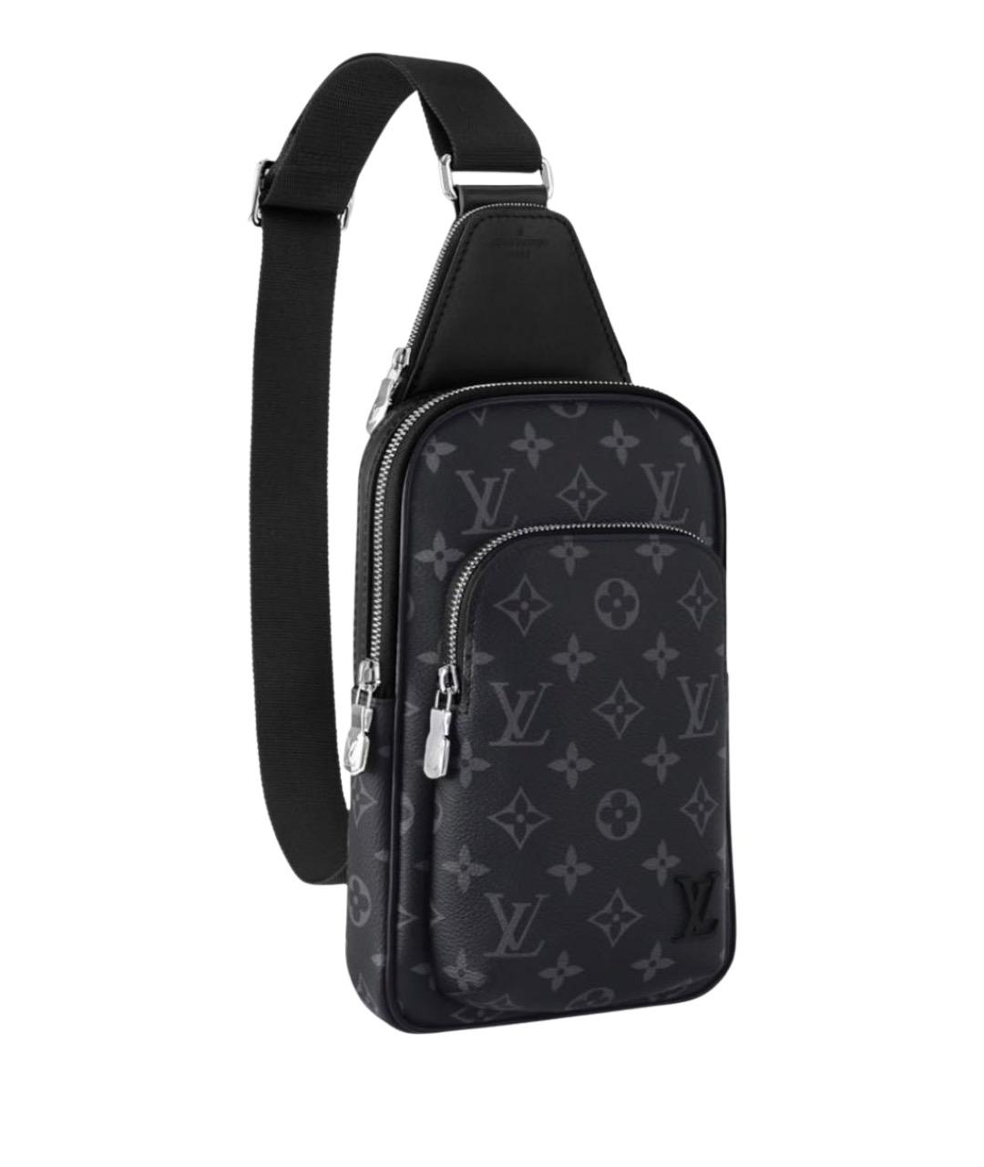 LOUIS VUITTON Черная сумка на плечо, фото 1