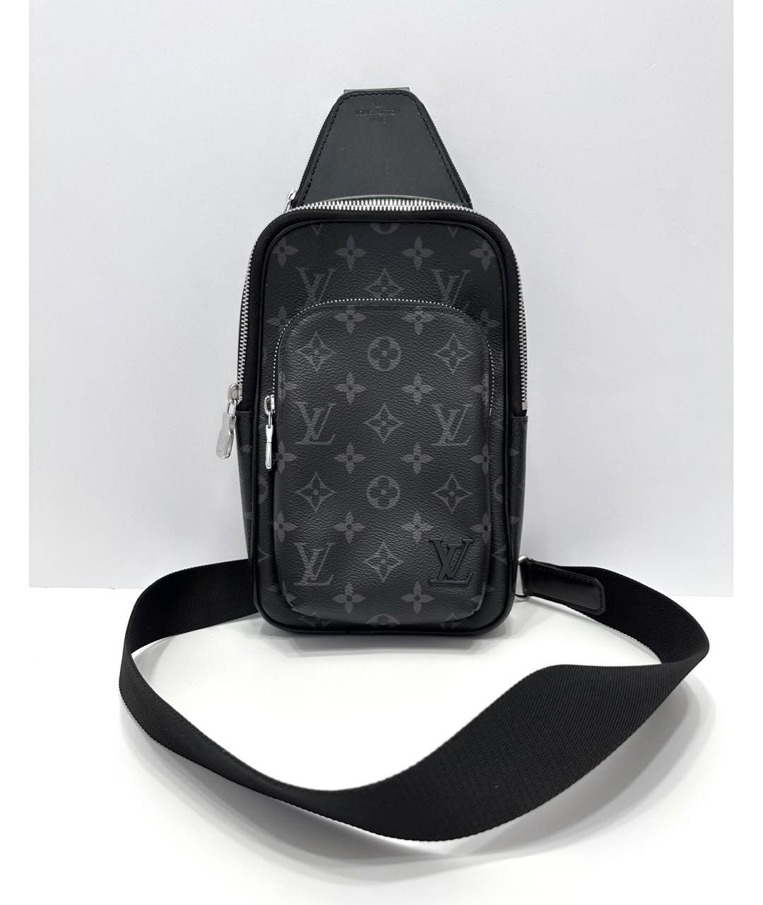 LOUIS VUITTON Черная сумка на плечо, фото 2