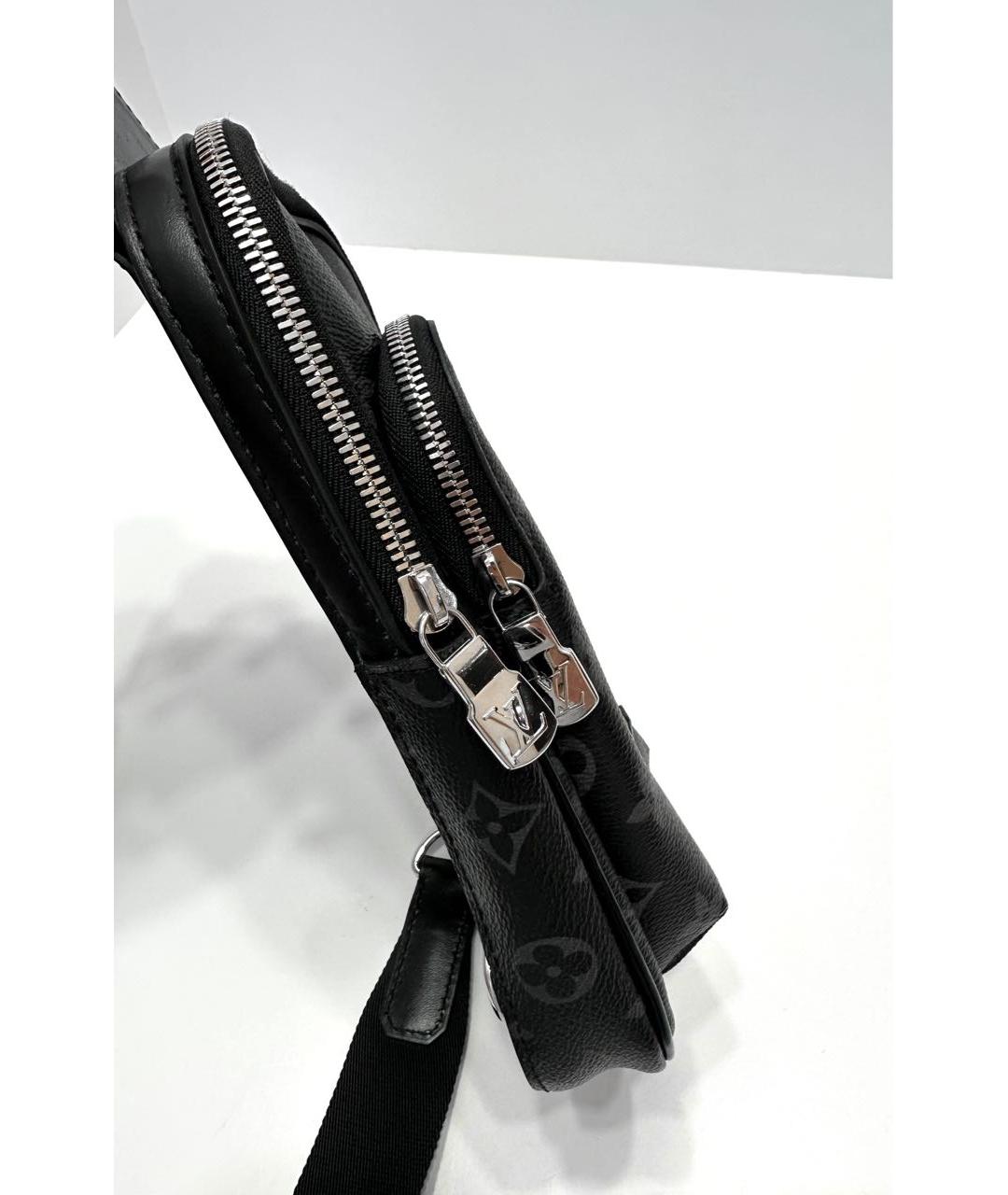 LOUIS VUITTON Черная сумка на плечо, фото 5