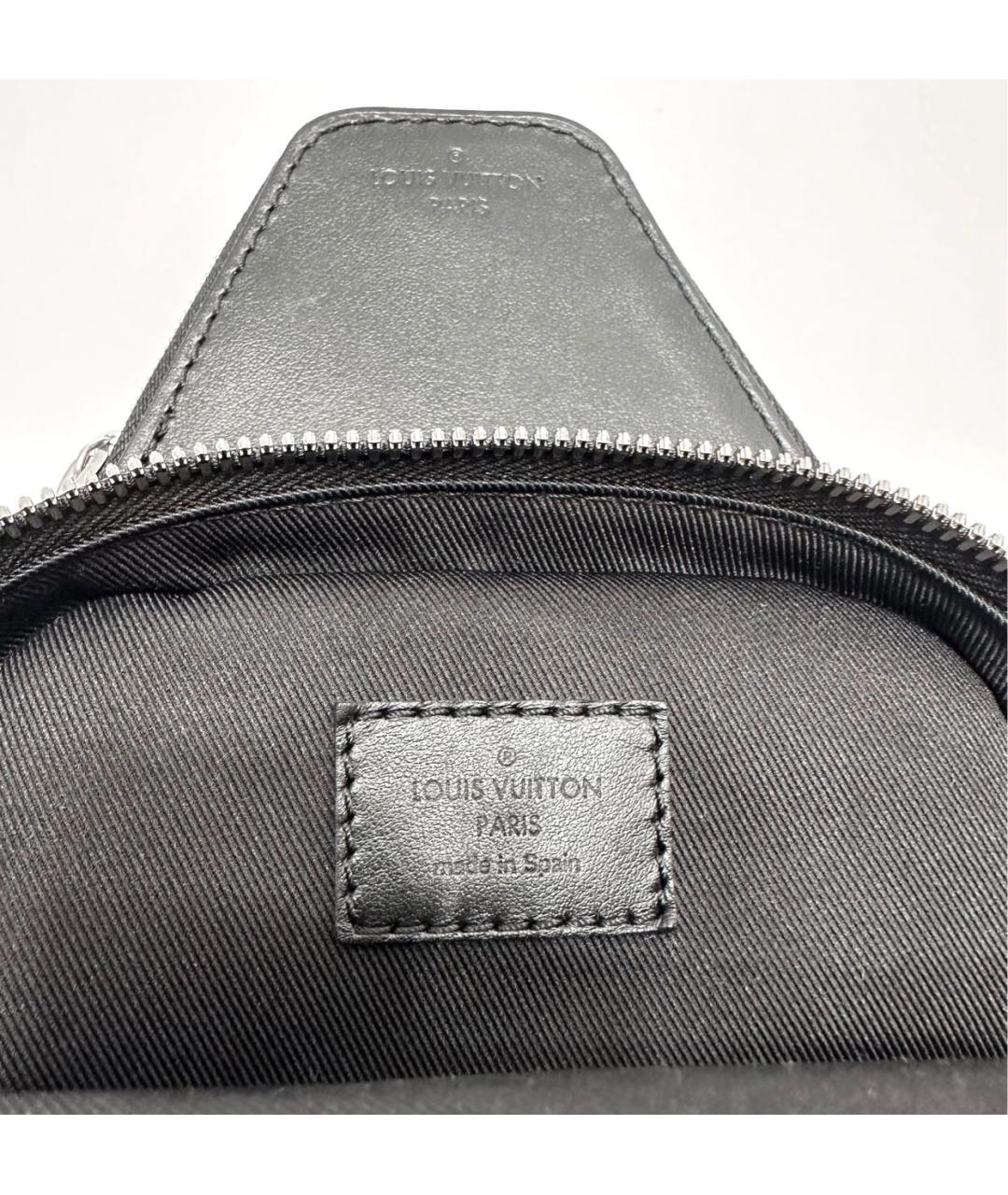 LOUIS VUITTON Черная сумка на плечо, фото 6