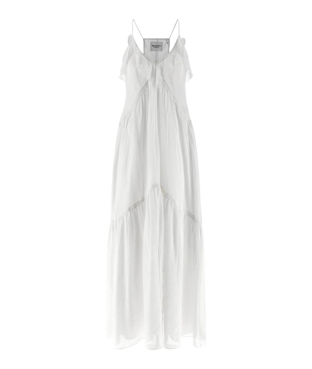 ISABEL MARANT Белое хлопковое повседневное платье, фото 1