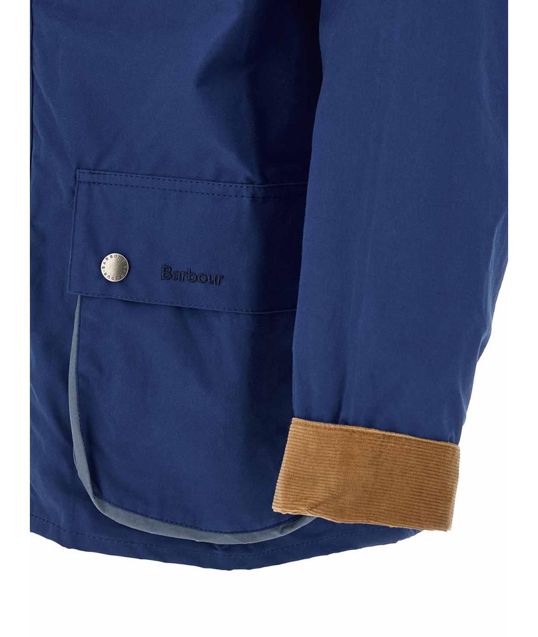 BARBOUR Синяя хлопковая кэжуал рубашка, фото 5
