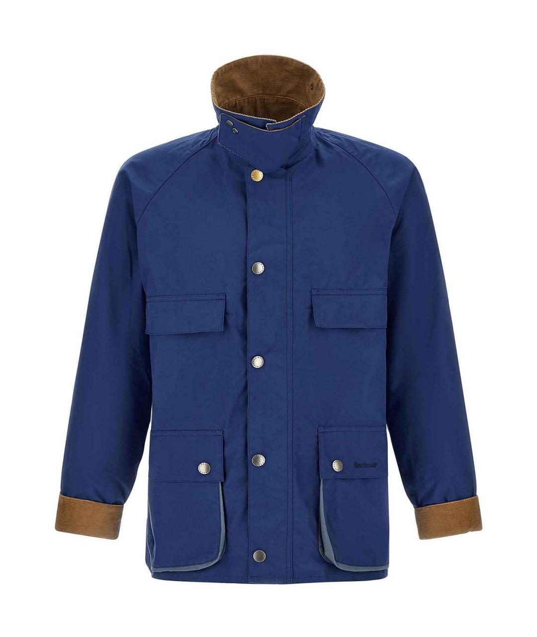 BARBOUR Синяя хлопковая кэжуал рубашка, фото 2