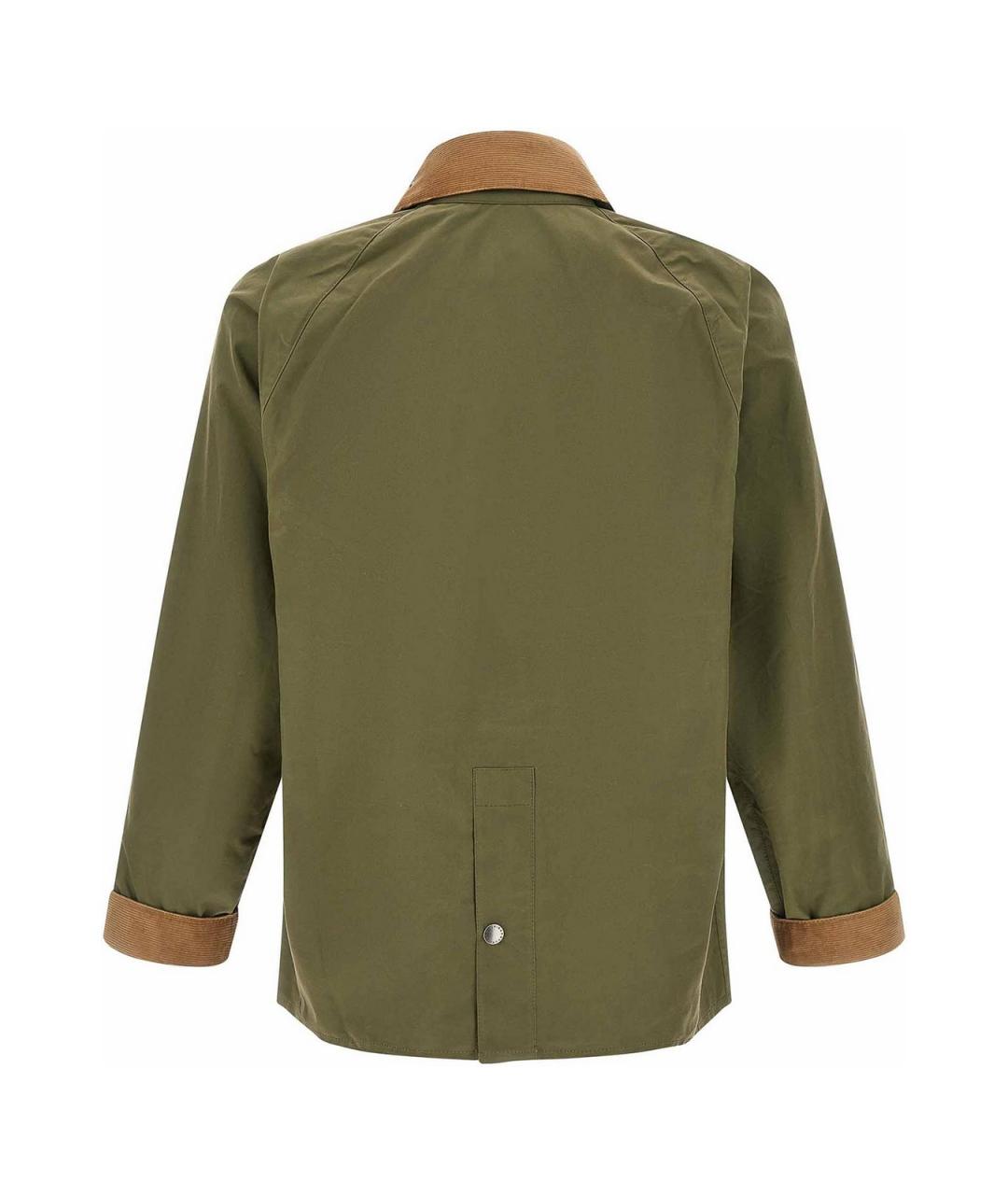 BARBOUR Зеленая хлопковая кэжуал рубашка, фото 3