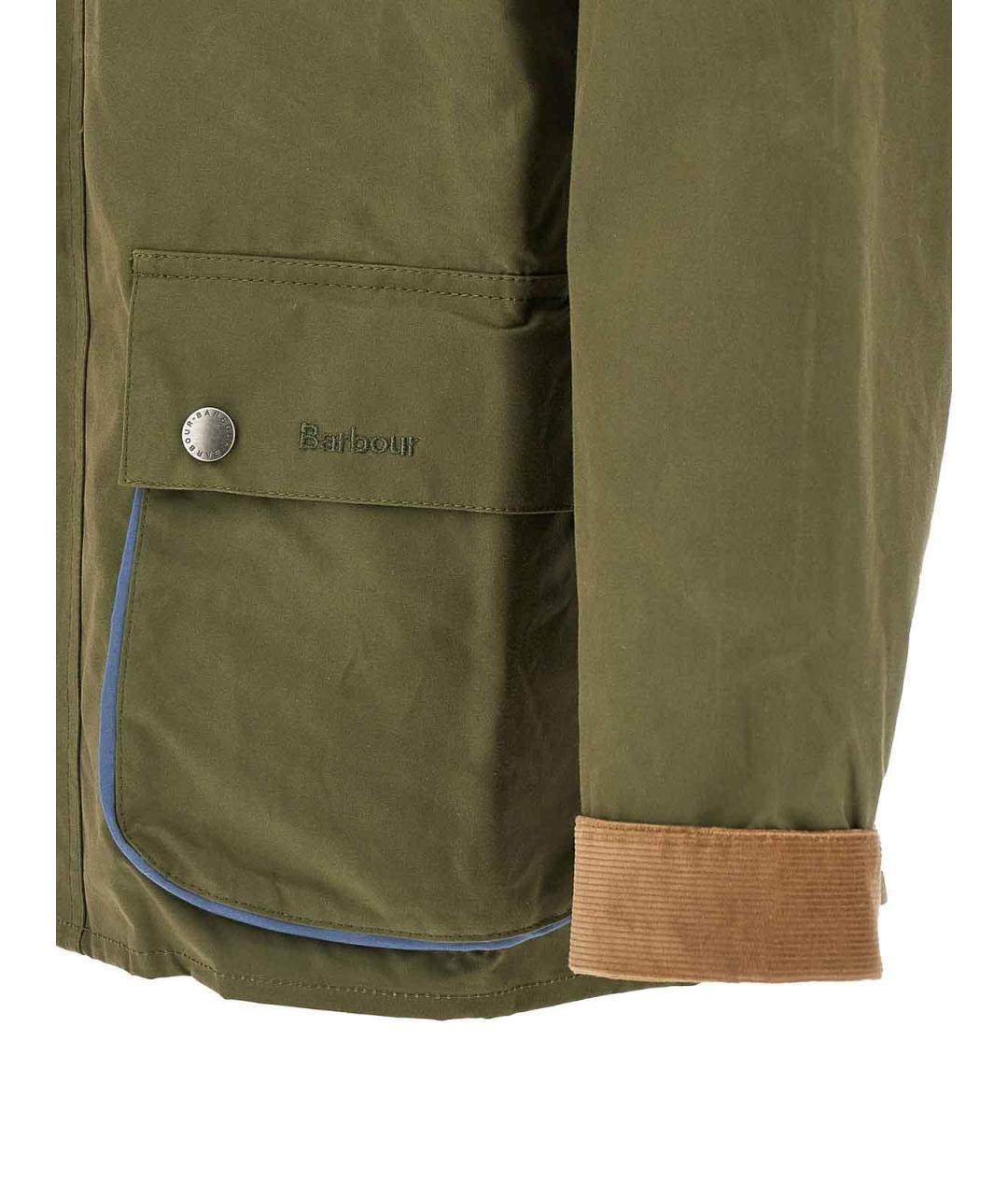 BARBOUR Зеленая хлопковая кэжуал рубашка, фото 5