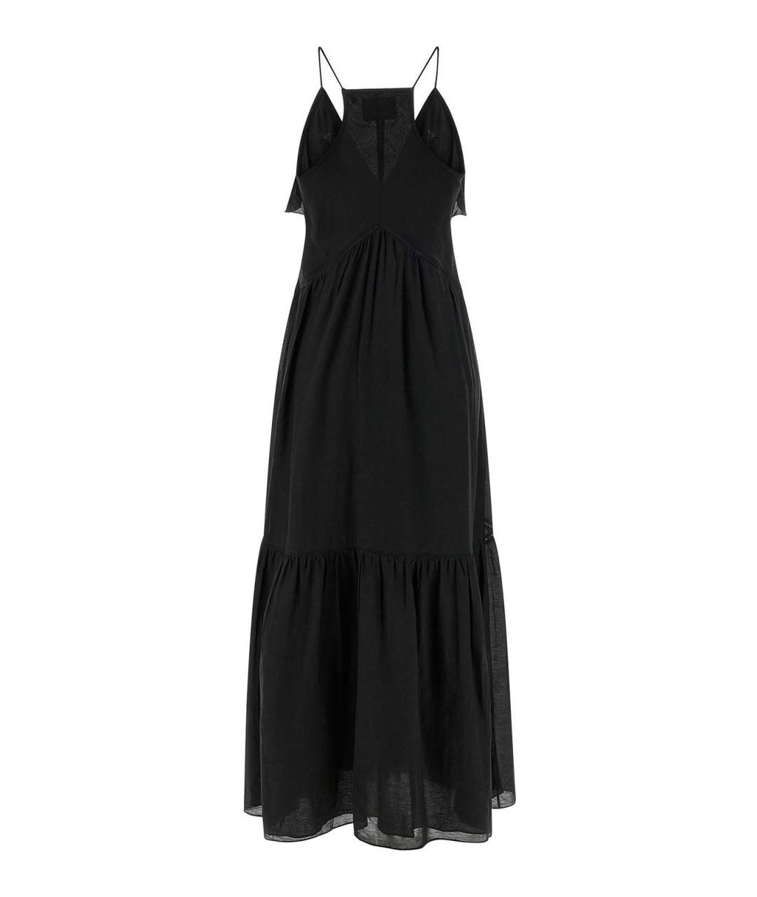 ISABEL MARANT Черное хлопковое повседневное платье, фото 2