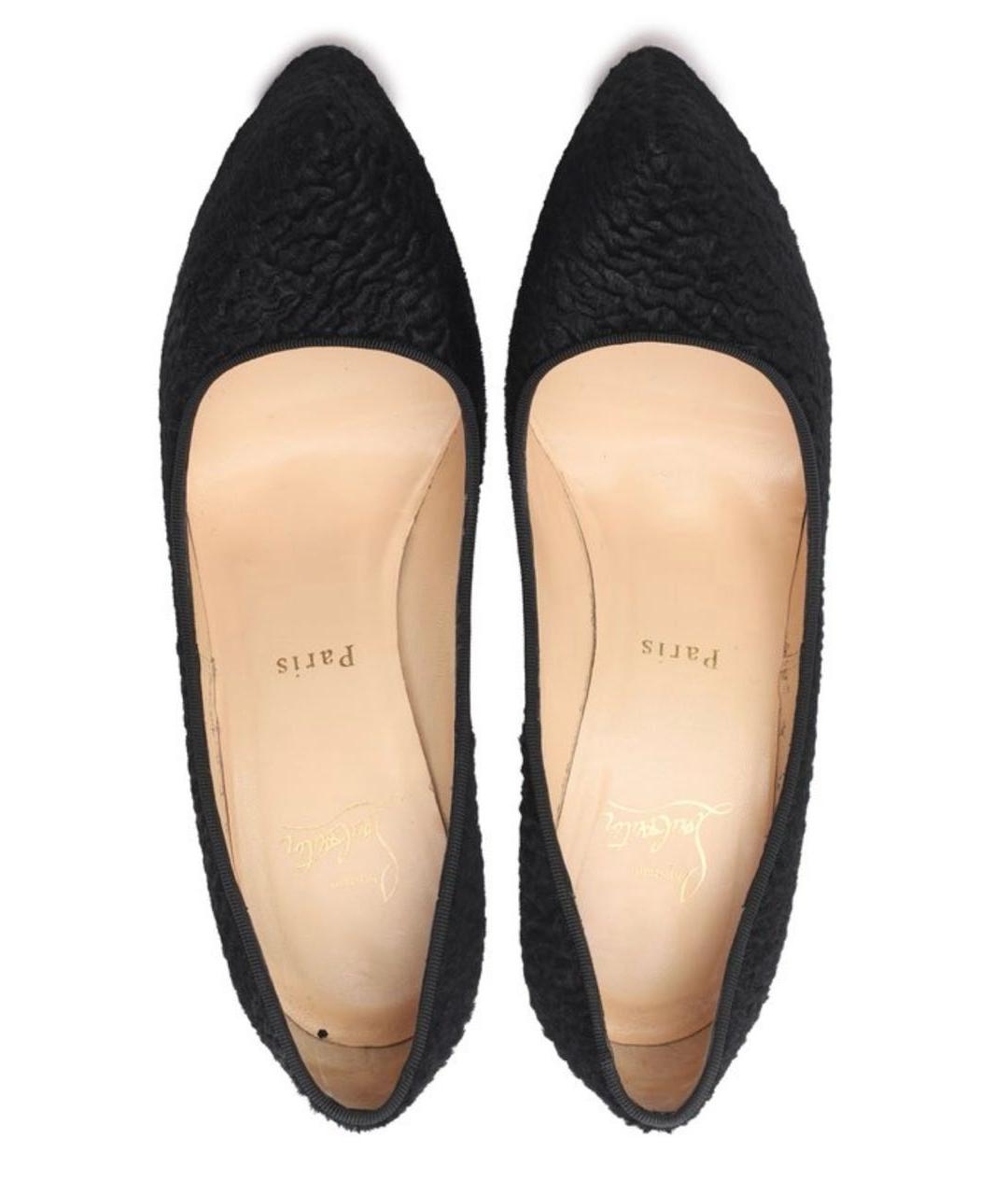 CHRISTIAN LOUBOUTIN Черные туфли, фото 3