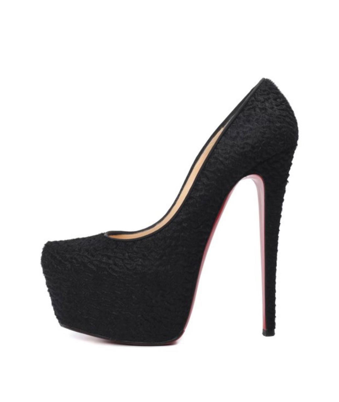 CHRISTIAN LOUBOUTIN Черные туфли, фото 6