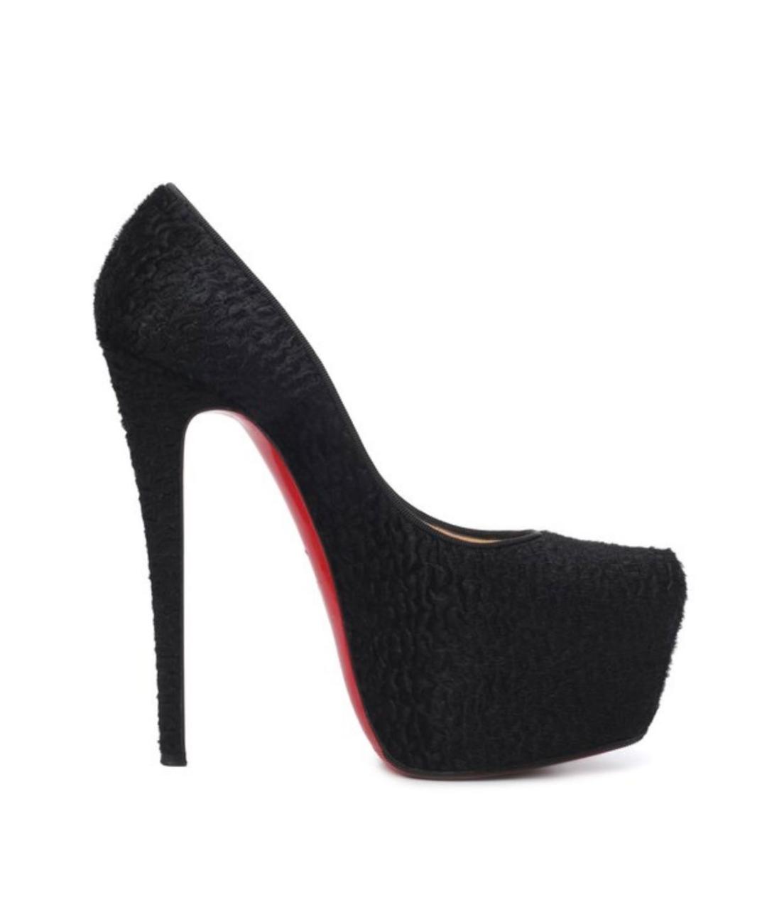 CHRISTIAN LOUBOUTIN Черные туфли, фото 7