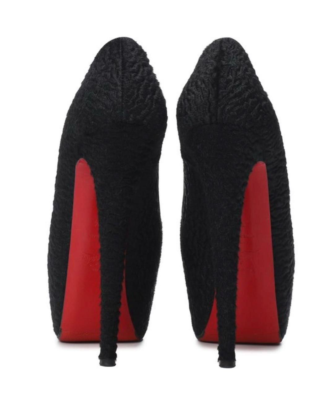 CHRISTIAN LOUBOUTIN Черные туфли, фото 4