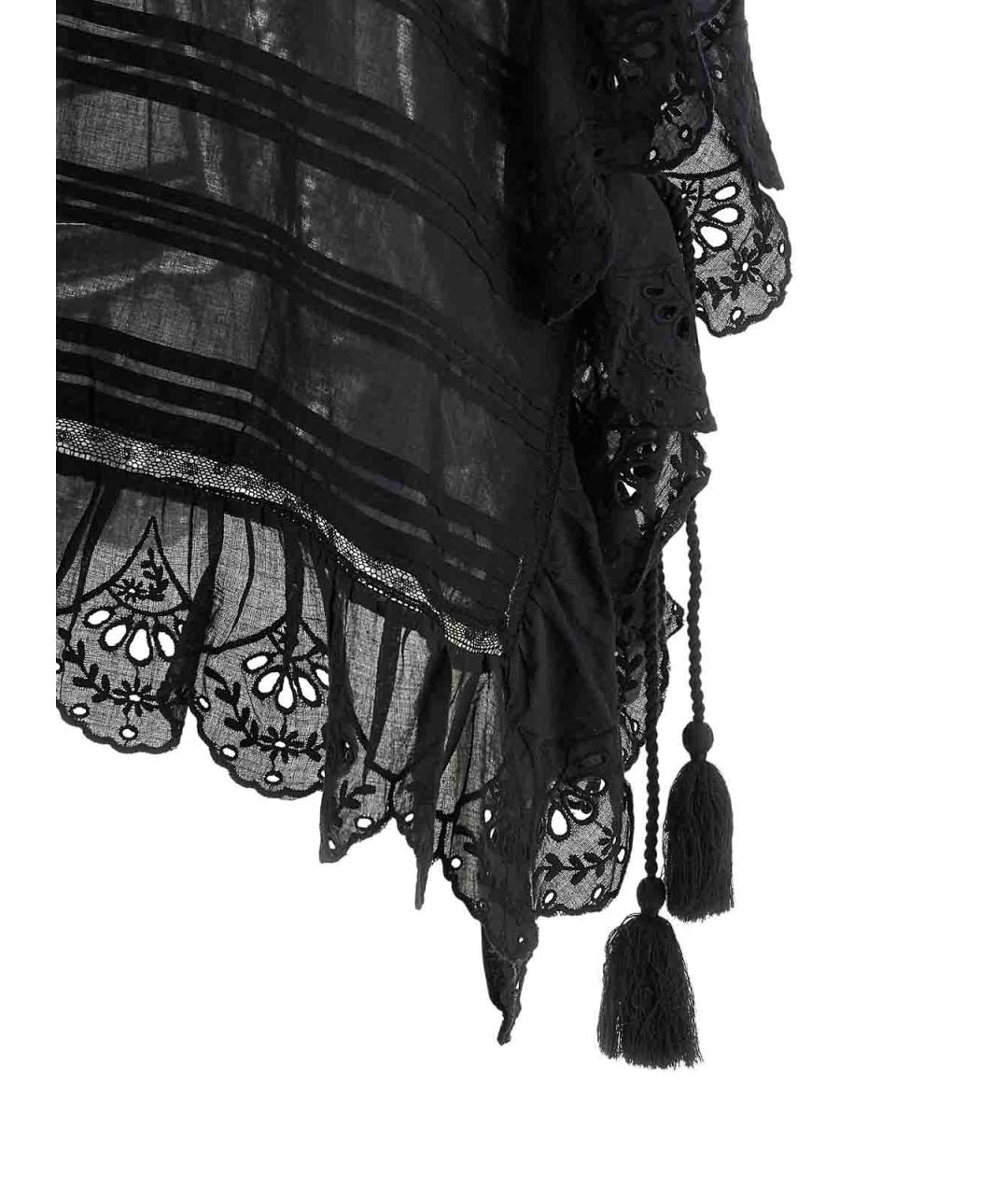 ISABEL MARANT Черная хлопковая майка, фото 4