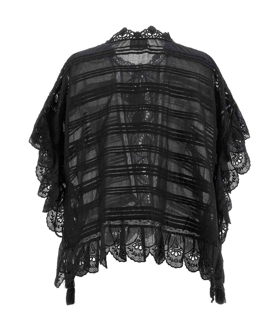ISABEL MARANT Черная хлопковая майка, фото 2