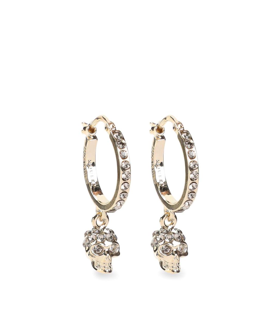 ALEXANDER MCQUEEN Серые серьги, фото 1