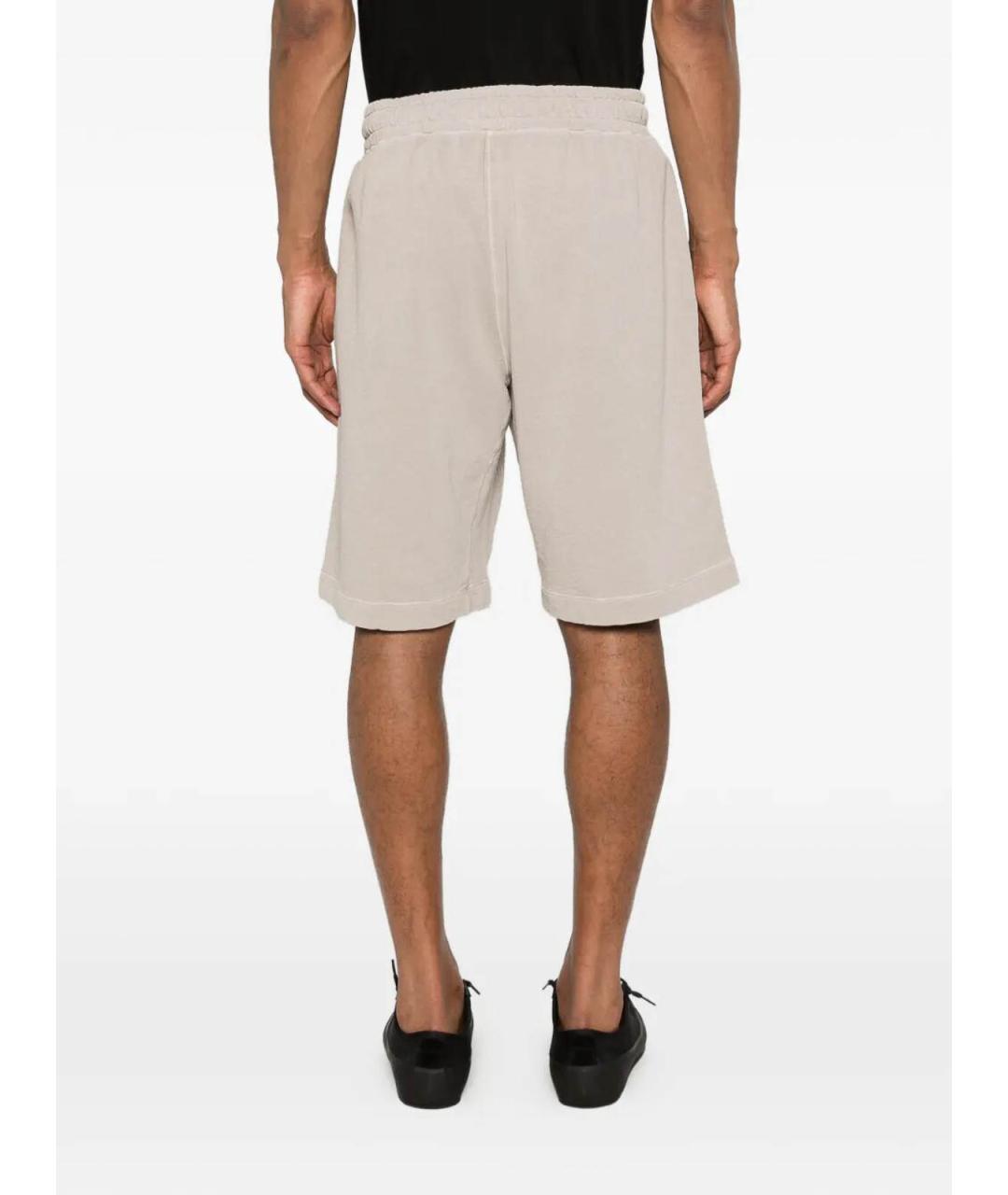 CP COMPANY Серые хлопковые шорты, фото 3
