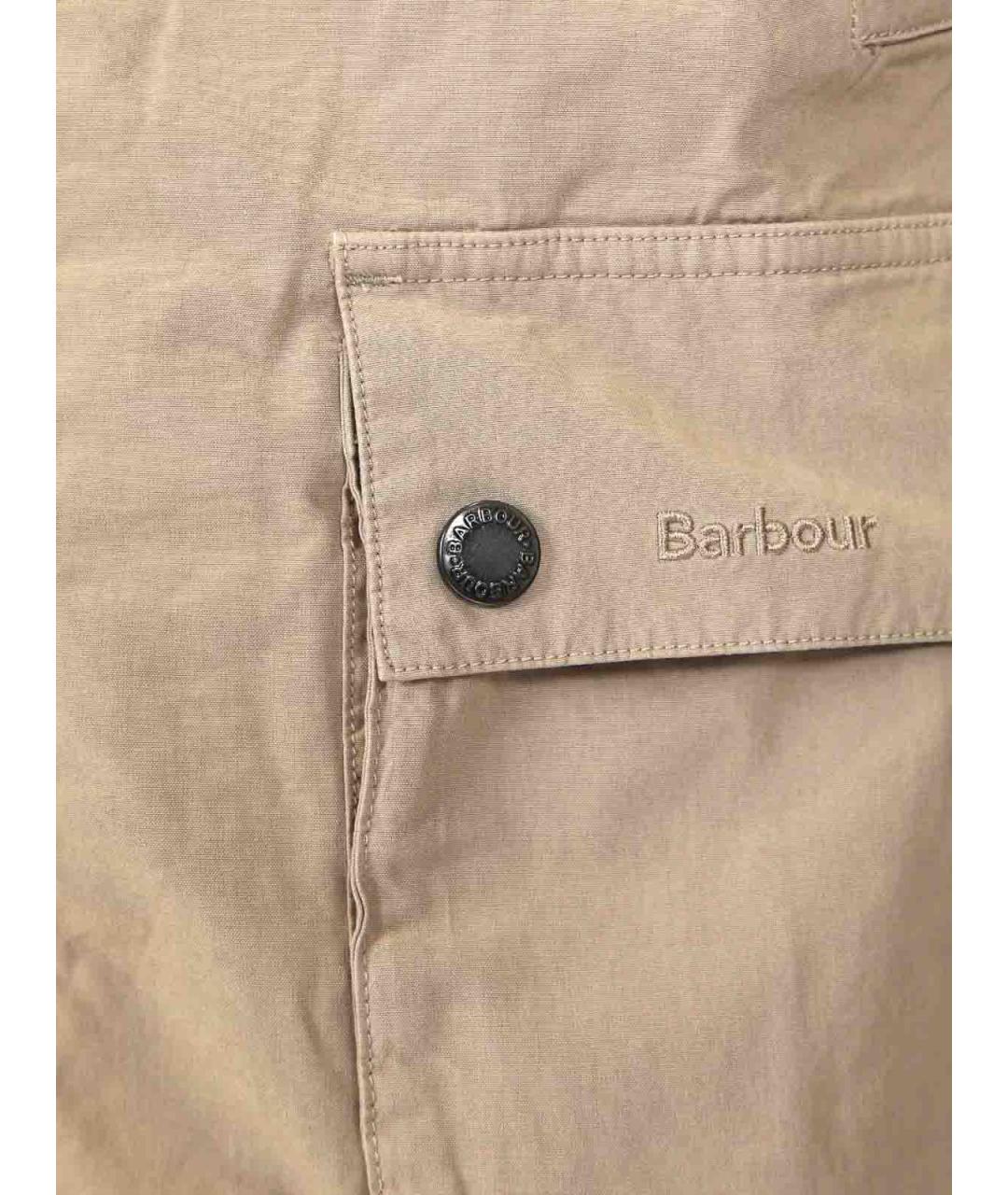 BARBOUR Бежевая куртка, фото 4