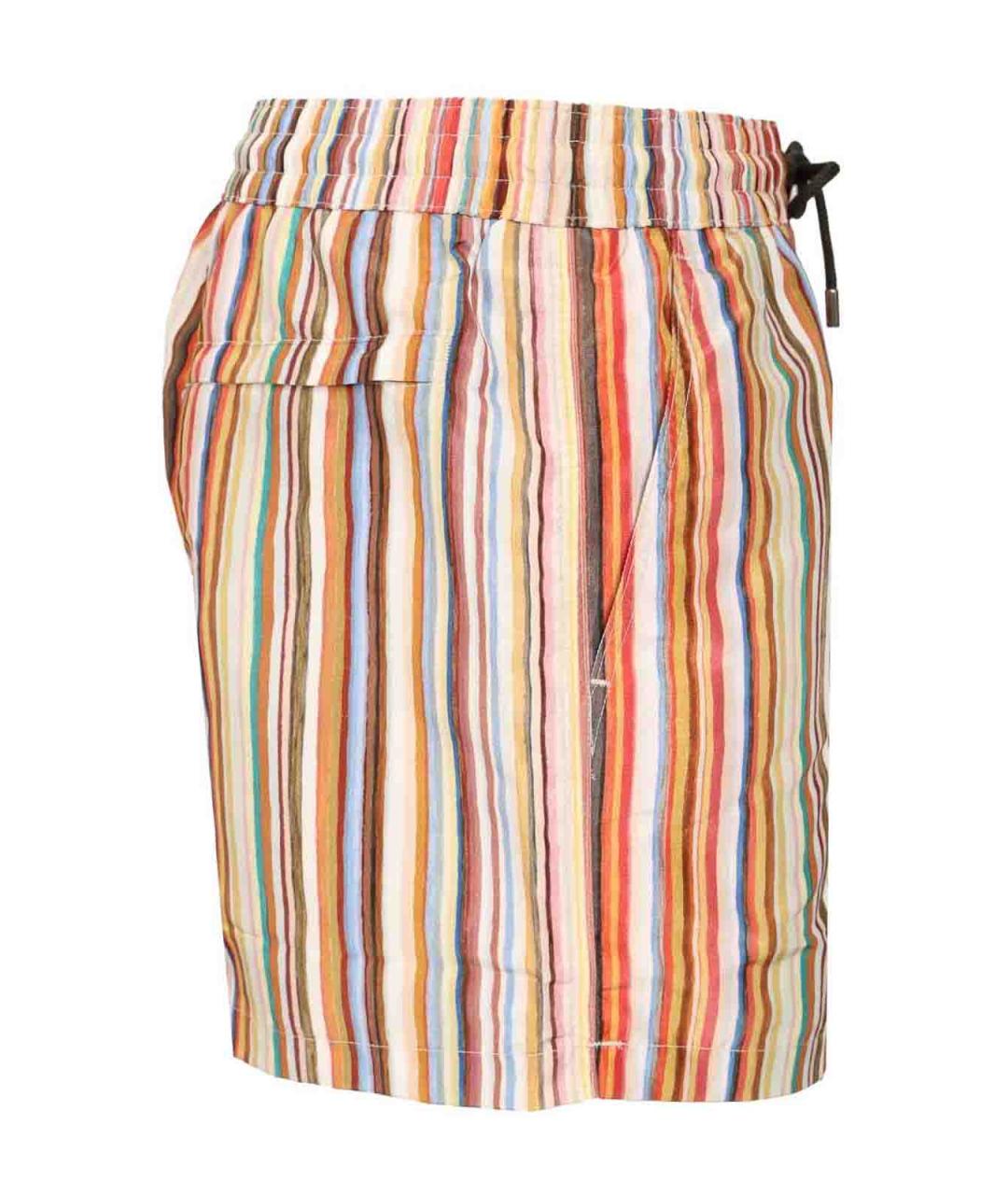 PAUL SMITH Мульти полиэстеровые шорты, фото 3