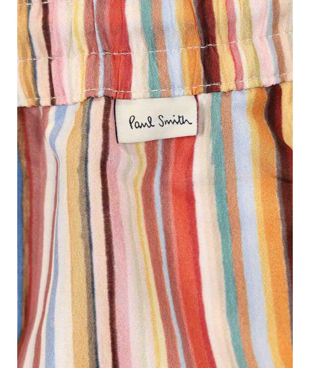 PAUL SMITH Мульти полиэстеровые шорты, фото 4