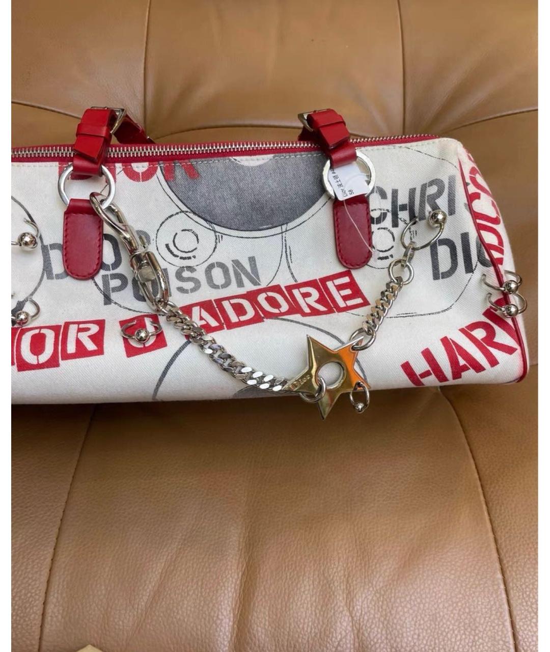 CHRISTIAN DIOR Мульти кожаная сумка с короткими ручками, фото 3