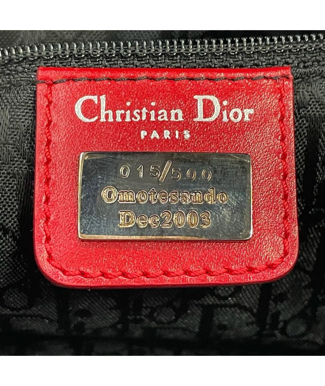 CHRISTIAN DIOR Мульти кожаная сумка с короткими ручками, фото 8