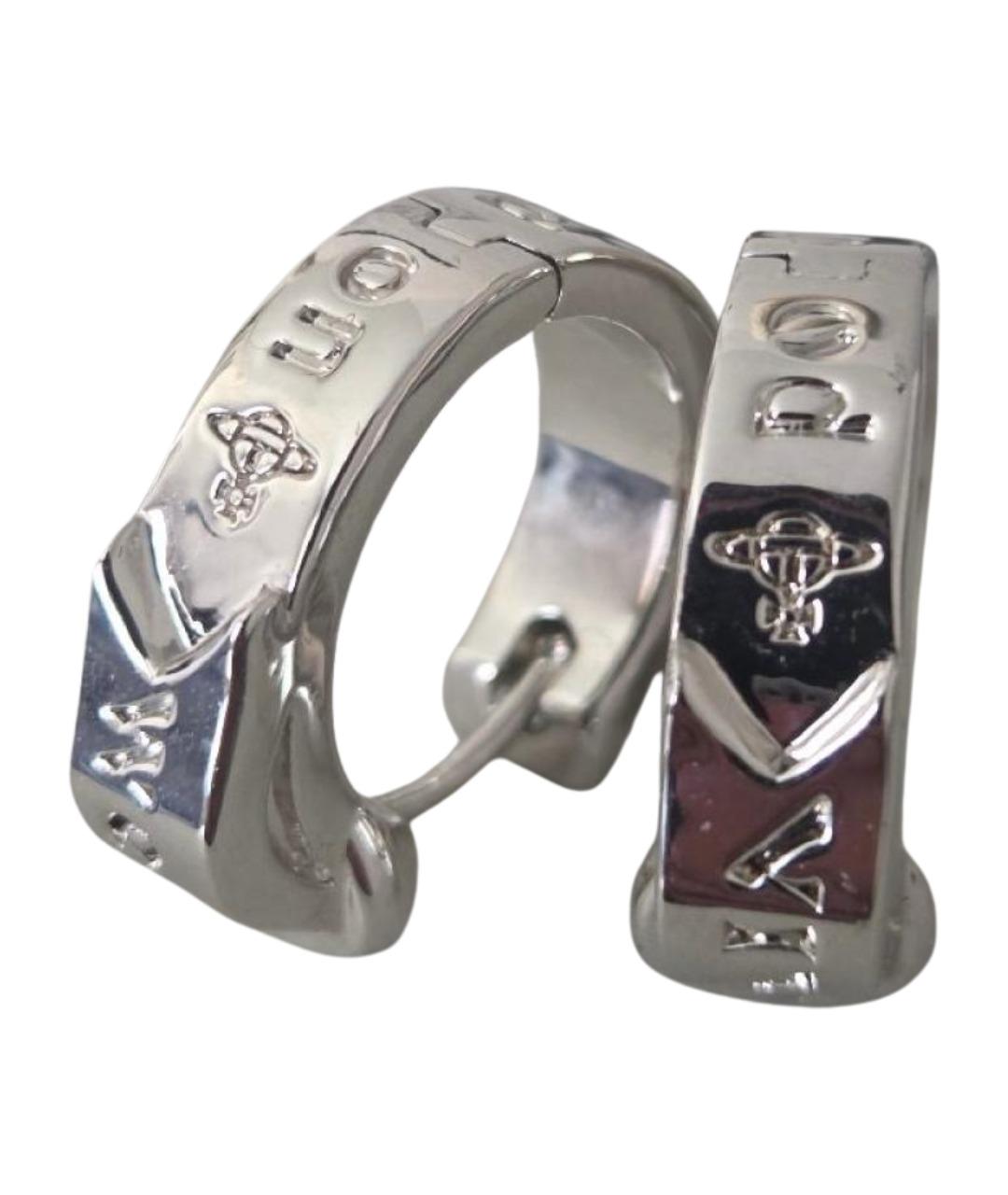 VIVIENNE WESTWOOD Серебряные с серебряным покрытием серьги, фото 1
