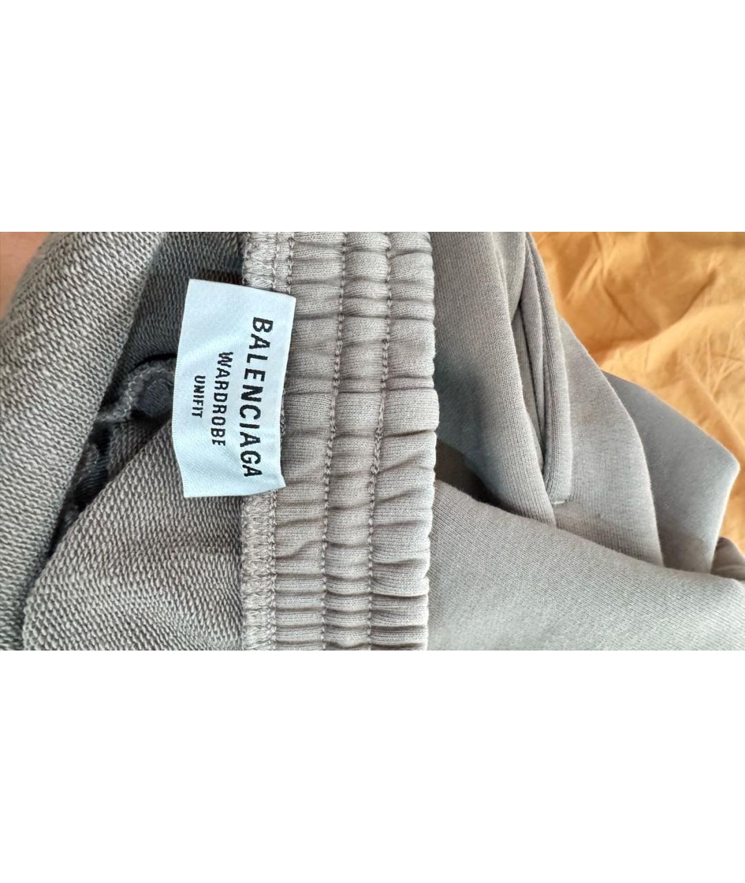 BALENCIAGA Бежевые спортивные брюки и шорты, фото 4